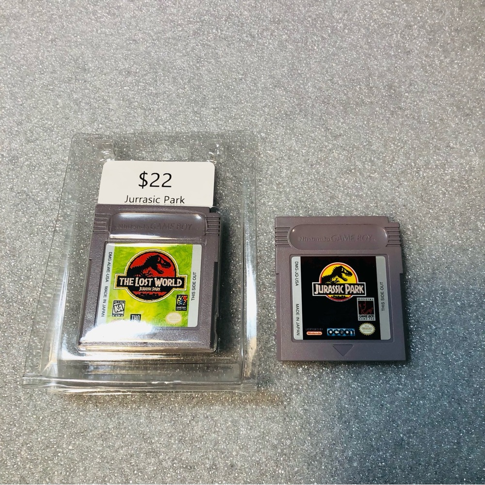 The Lost World: Jurassic Park Original Lot2 (Nintendo Game Boy, 1997)  Works